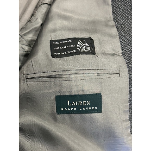 Lauren Ralph Lauren Blazer 42S Wool‎ Sport Coat Jacket Classic Lambswool - Picture 7 of 14